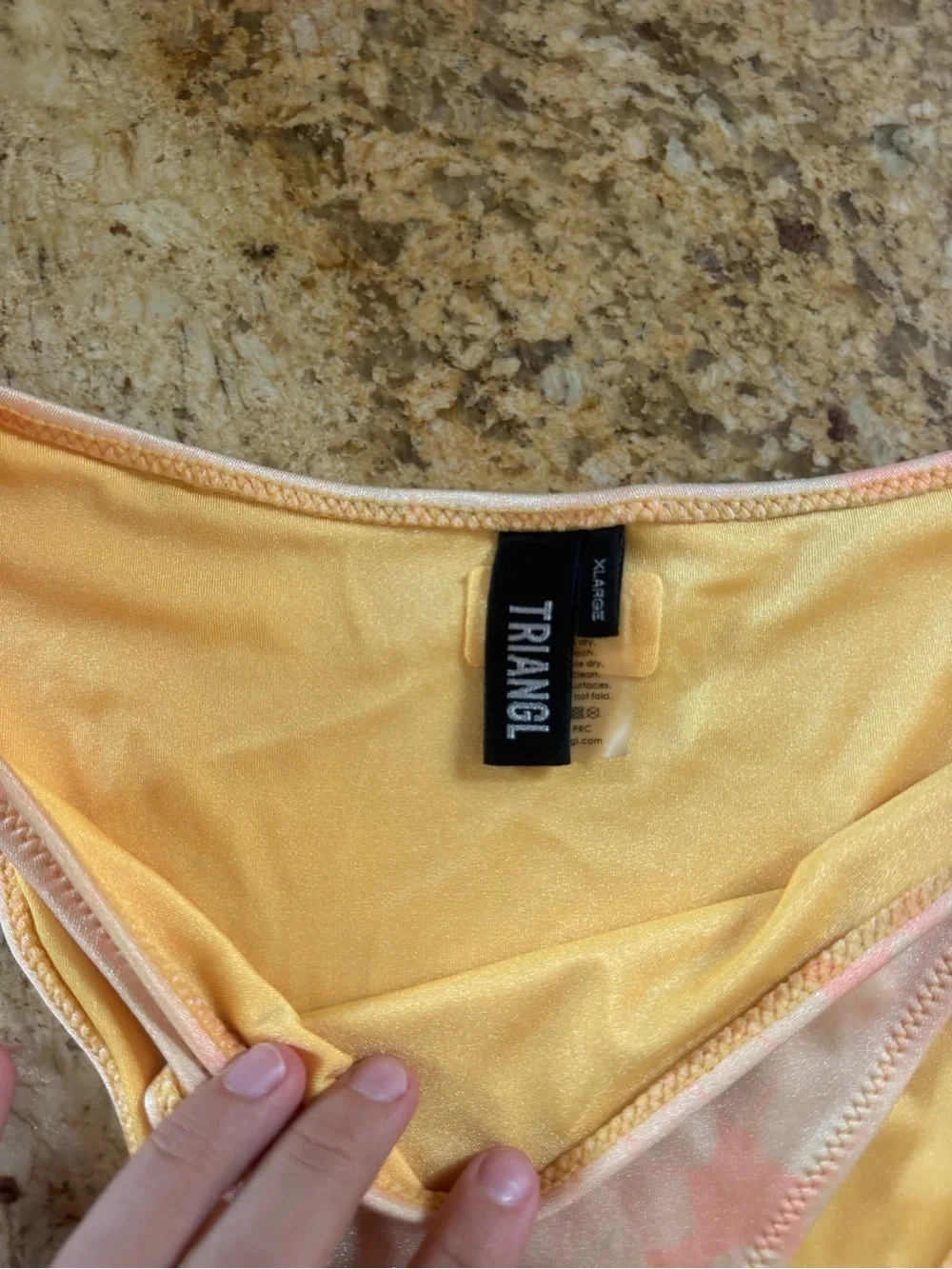 triangl swimwear light pink